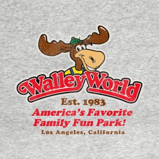 Walley World Moose Worn T-Shirt